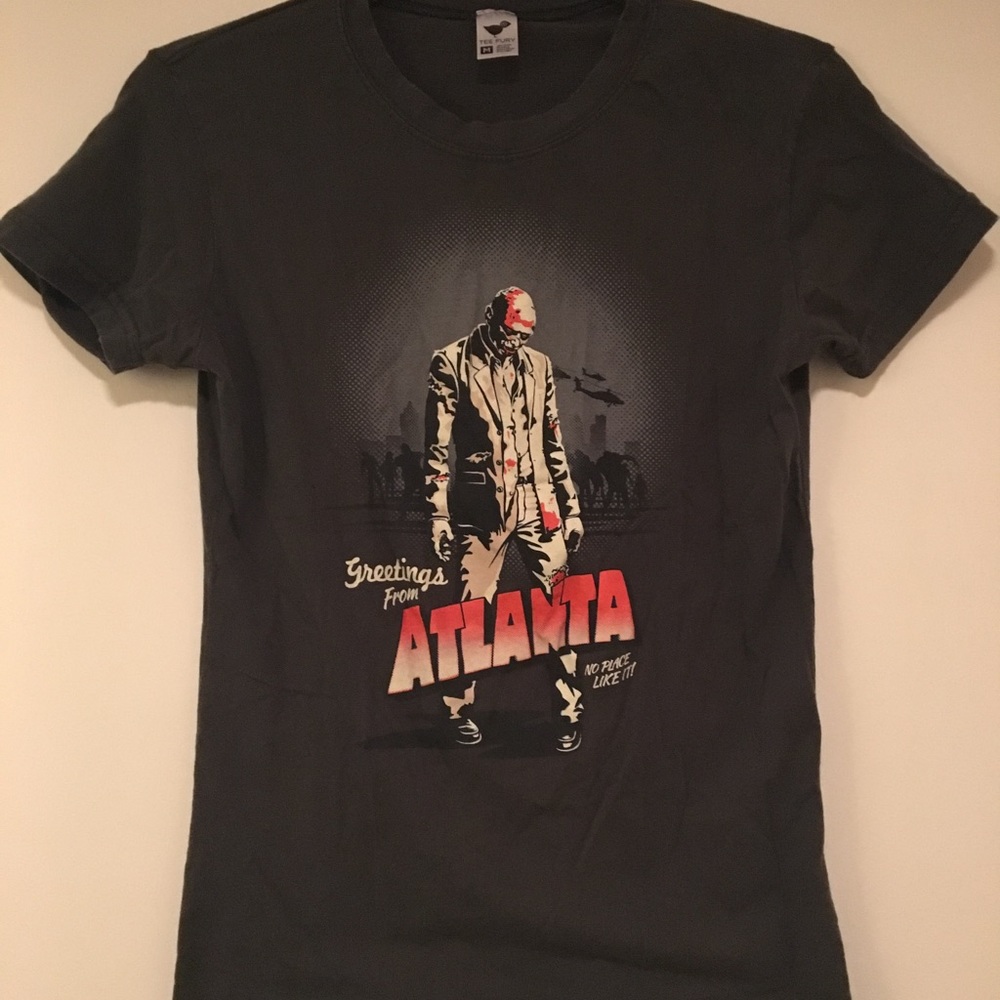 The Walking Dead Welcome to Atlanta Zombies Tshirt